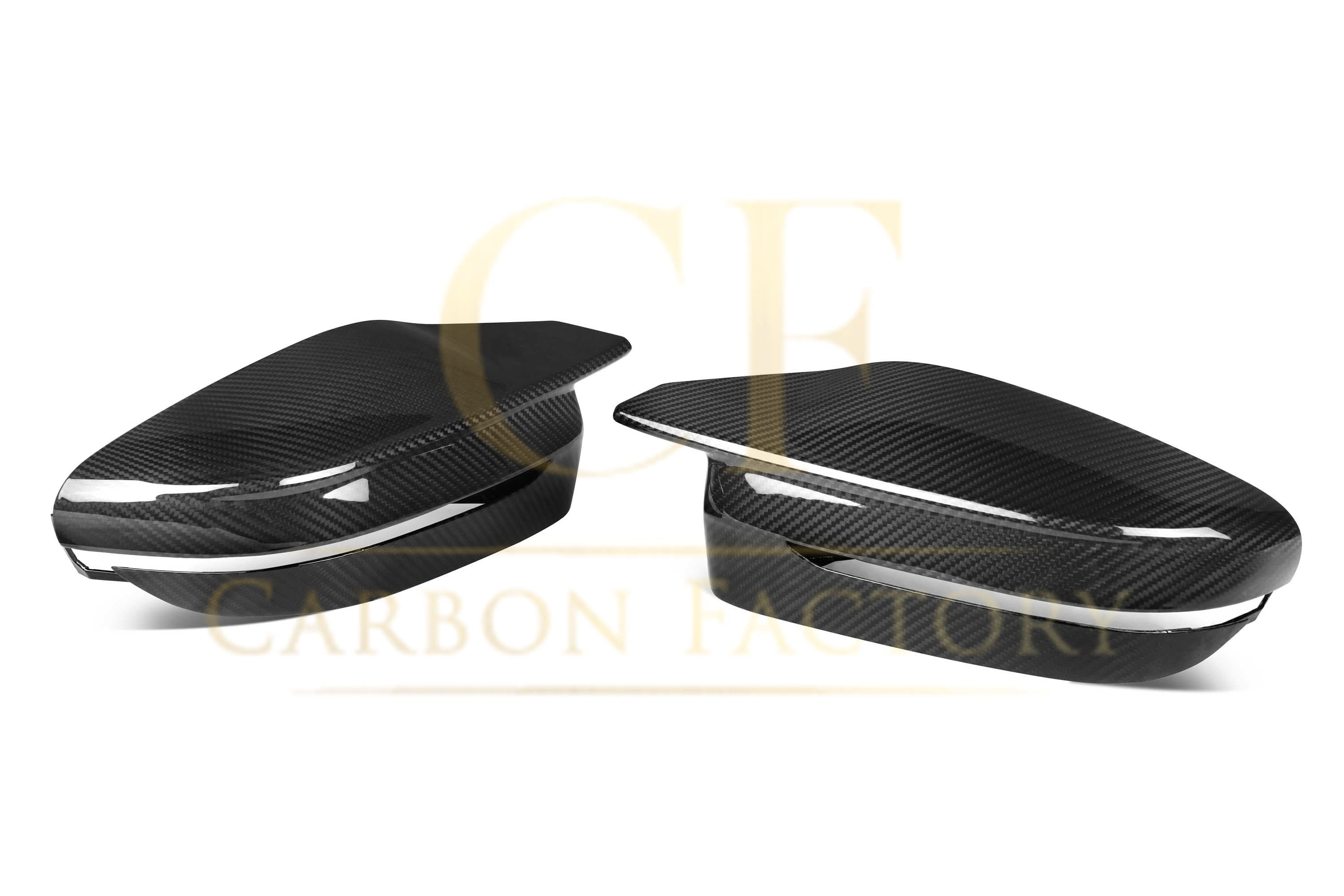 Pre-Preg Carbon Fibre Replacement Mirror Covers for BMW G22 G23 G26 M440i i4 M50 20-Present