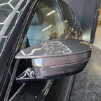 Pre-Preg Carbon Fibre Replacement Mirror Covers for BMW G22 G23 G26 M440i i4 M50 20-Present