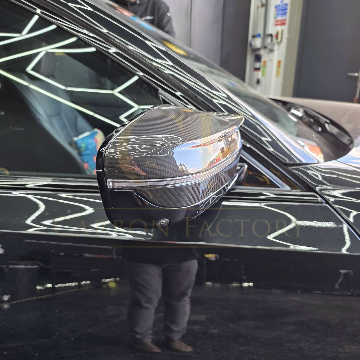 Pre-Preg Carbon Fibre Replacement Mirror Covers for BMW G22 G23 G26 M440i i4 M50 20-Present