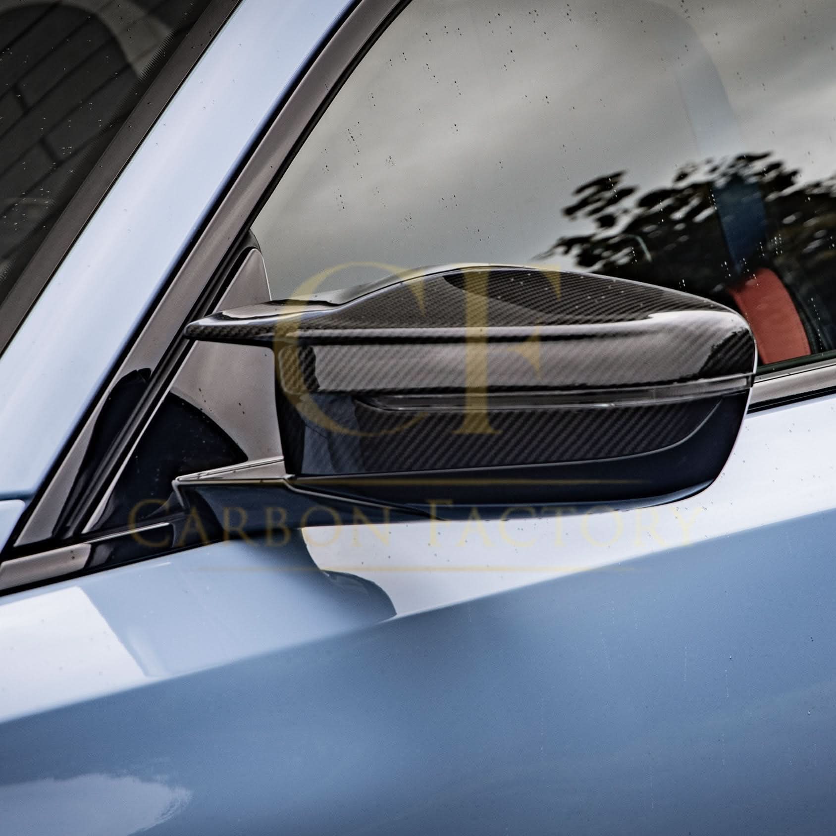 Pre-Preg Carbon Fibre Replacement Mirror Covers for BMW G87 M2 G80 M3 G82 G83 M4 20-Present