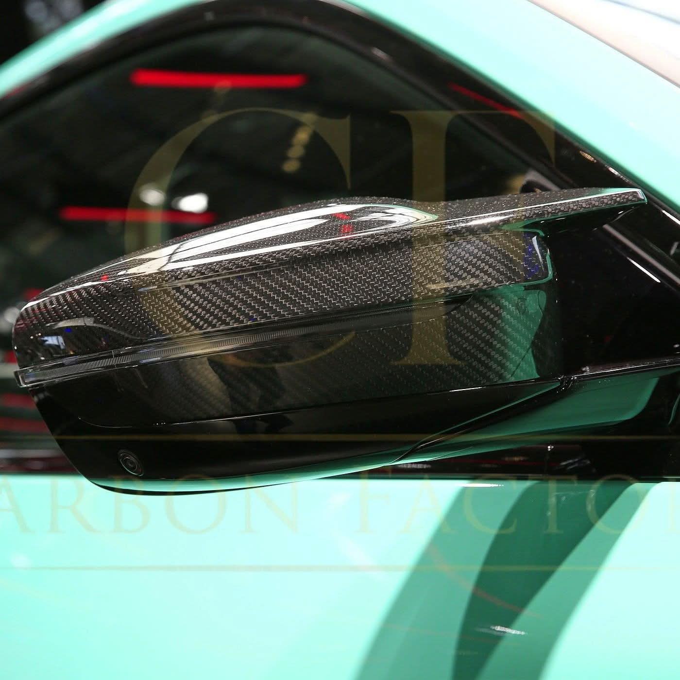 Pre-Preg Carbon Fibre Replacement Mirror Covers for BMW G87 M2 G80 M3 G82 G83 M4 20-Present