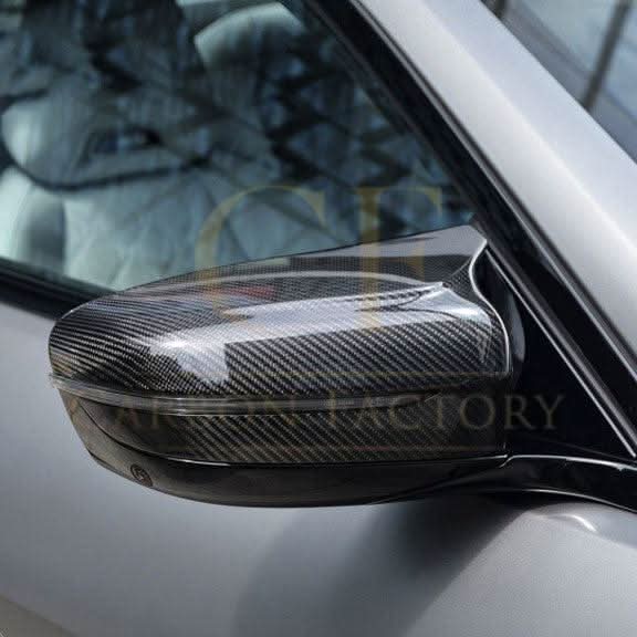 MP Style Pre-Preg Carbon Fibre Replacement Mirror Covers for BMW F90 M5 F91 F92 F93 M8 17-24