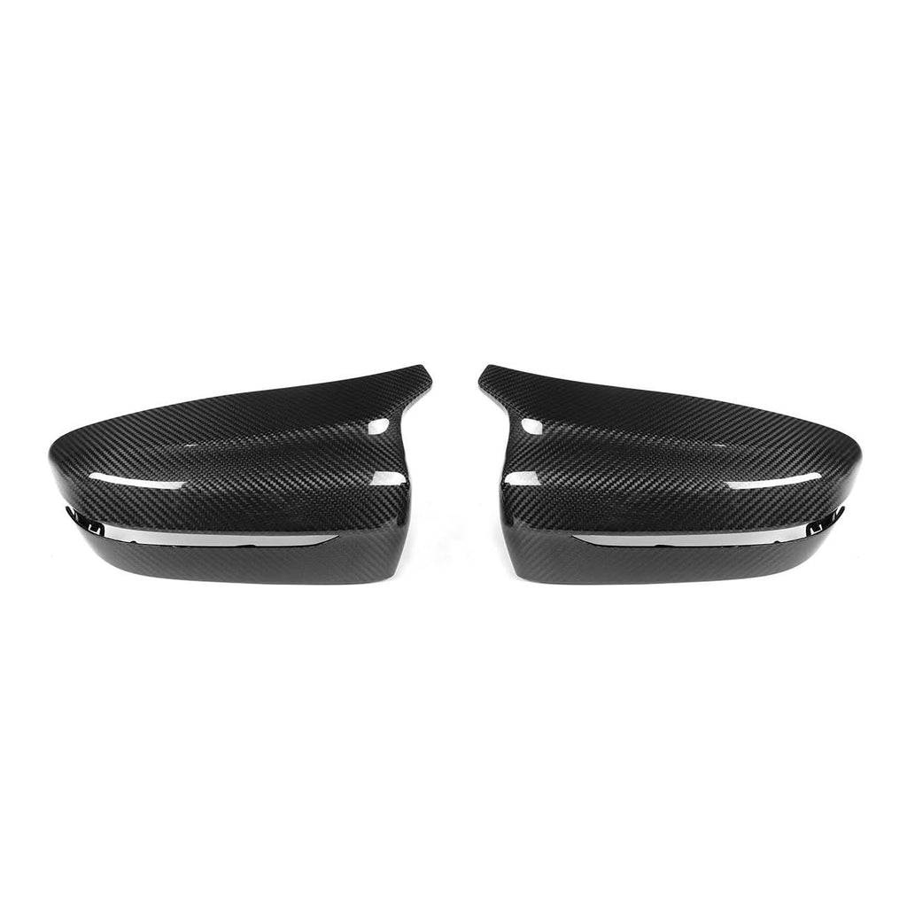 MP Style Pre-Preg Carbon Fibre Replacement Mirror Covers for BMW G11 G12 7 Series 15-22
