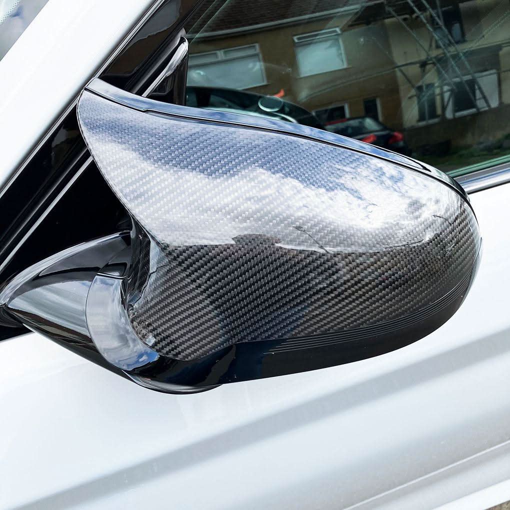 Pre-Preg Carbon Fibre Replacement Mirror Covers for BMW F80 M3 F82 F83 M4 F87 M2 Comp 14-20
