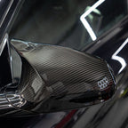 Pre-Preg Carbon Fibre Replacement Mirror Covers for BMW F80 M3 F82 F83 M4 F87 M2 Comp 14-20