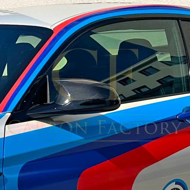 Pre-Preg Carbon Fibre Replacement Mirror Covers for BMW F80 M3 F82 F83 M4 F87 M2 Comp 14-20