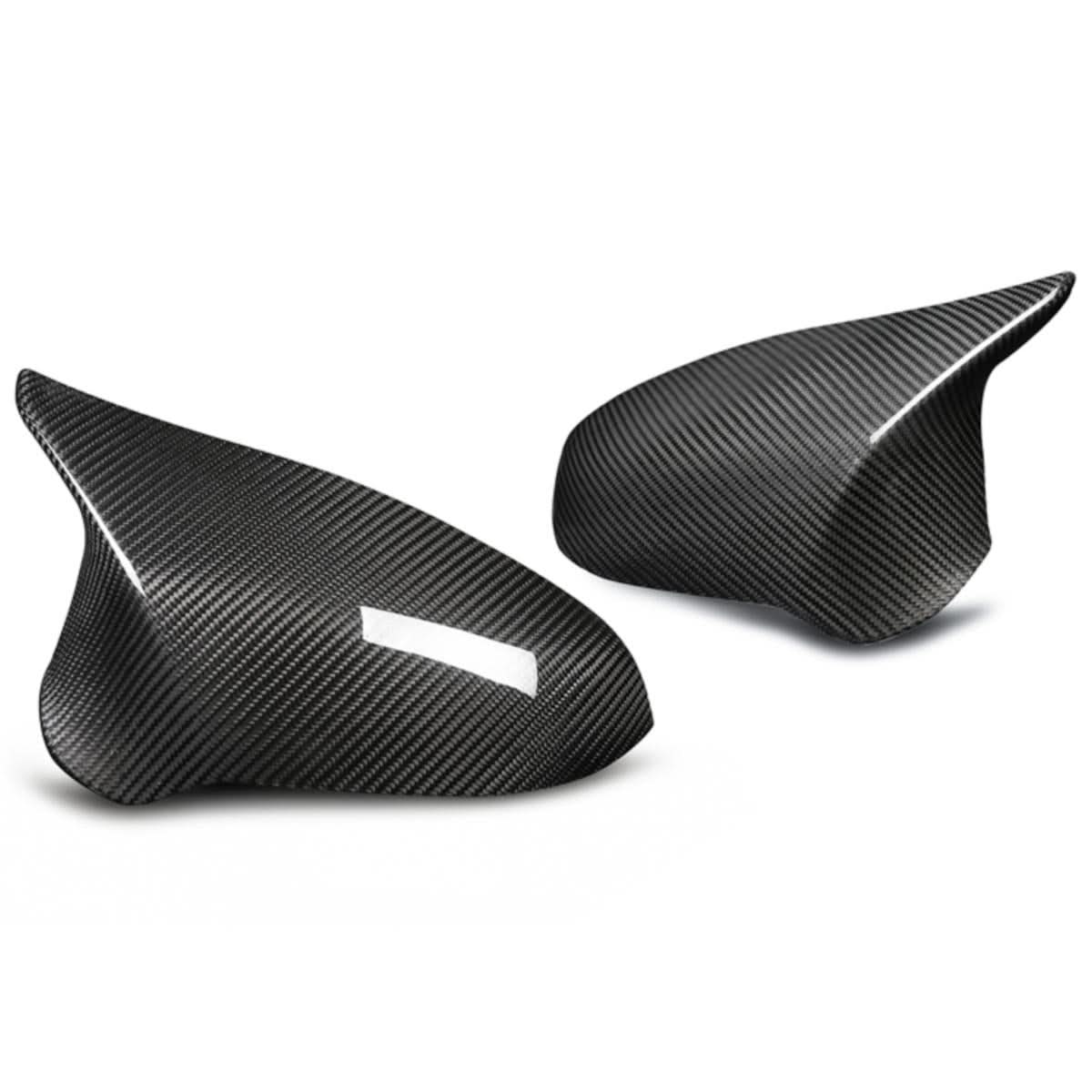 Pre-Preg Carbon Fibre Replacement Mirror Covers for BMW F80 M3 F82 F83 M4 F87 M2 Comp 14-20