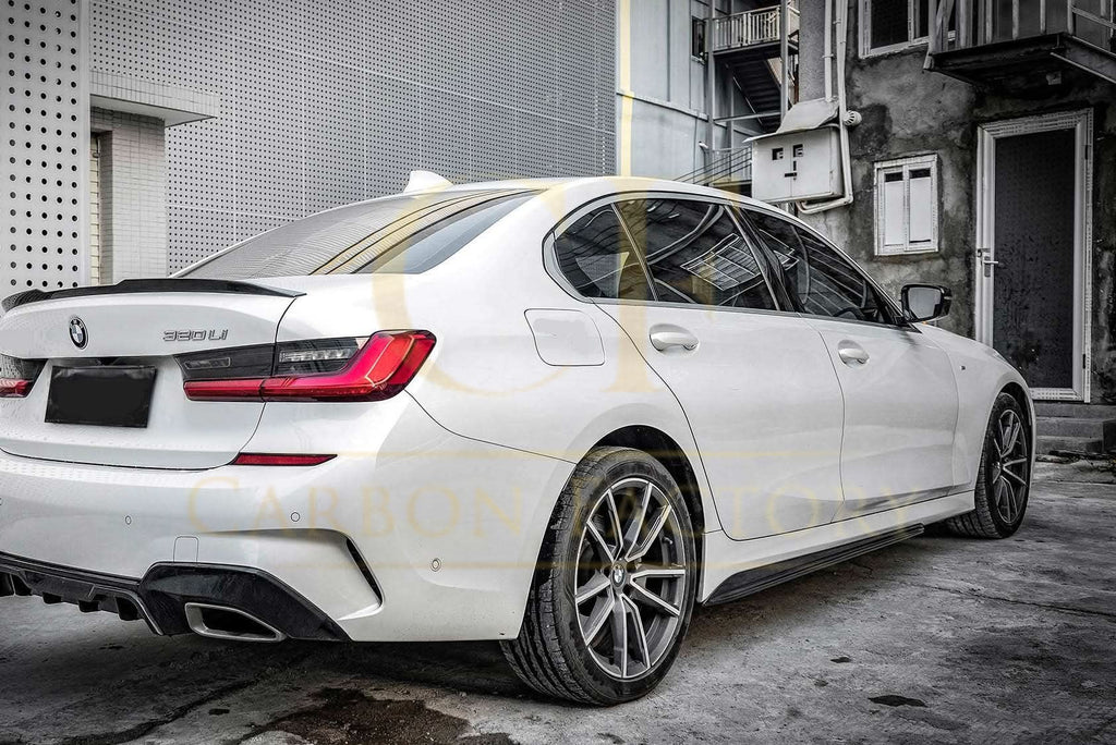 CF Style Pre-Preg Carbon Fibre Side Skirts for BMW G20 G21 3 Series M Sport 19-Present