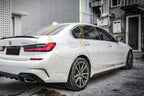 CF Style Pre-Preg Carbon Fibre Side Skirts for BMW G20 G21 3 Series M Sport 19-Present