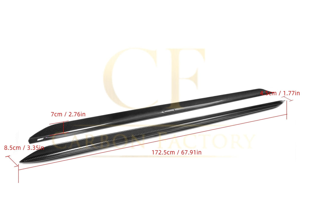 CF Style Pre-Preg Carbon Fibre Side Skirts for BMW G20 G21 3 Series M Sport 19-Present