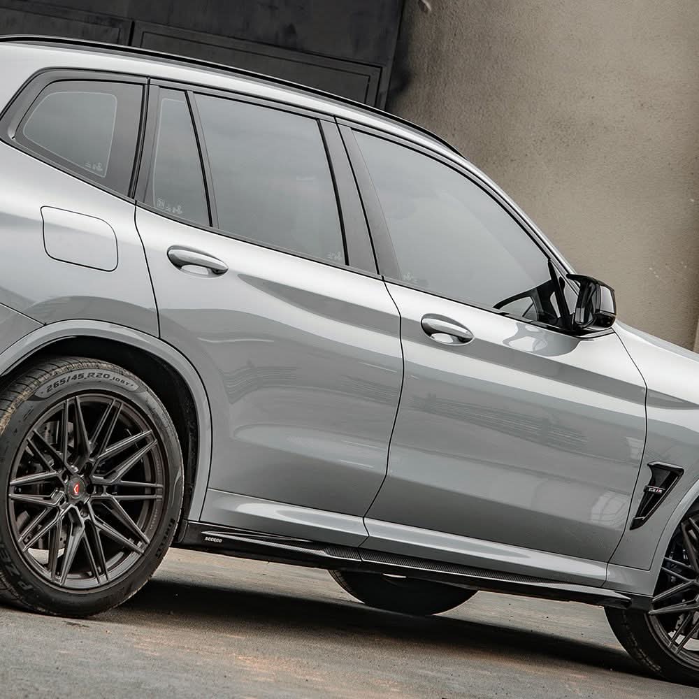 DS Style Pre-Preg Carbon Fibre Side Skirts for BMW G01 X3 G08 IX3 LCI 22-25