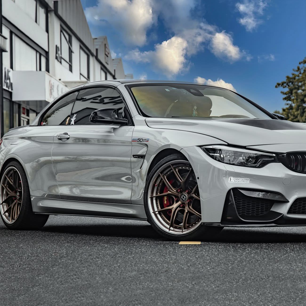MP Style Pre-Preg Carbon Fibre Side Skirts Extension for BMW F80 M3 F82 F83 M4 14-20