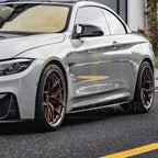 MP Style Pre-Preg Carbon Fibre Side Skirts Extension for BMW F80 M3 F82 F83 M4 14-20