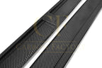 MP Style Pre-Preg Carbon Fibre Side Skirts Extension for BMW F80 M3 F82 F83 M4 14-20