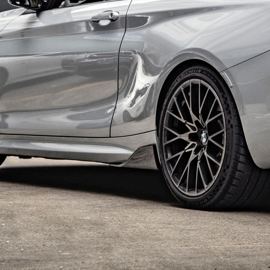 MP Style Pre-Preg Carbon Fibre Side Skirts for BMW F22 2 Series F87 M2 16-21