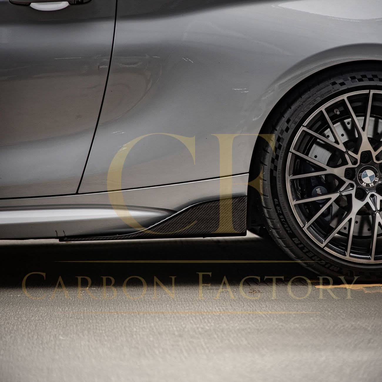 MP Style Pre-Preg Carbon Fibre Side Skirts for BMW F22 2 Series F87 M2 16-21
