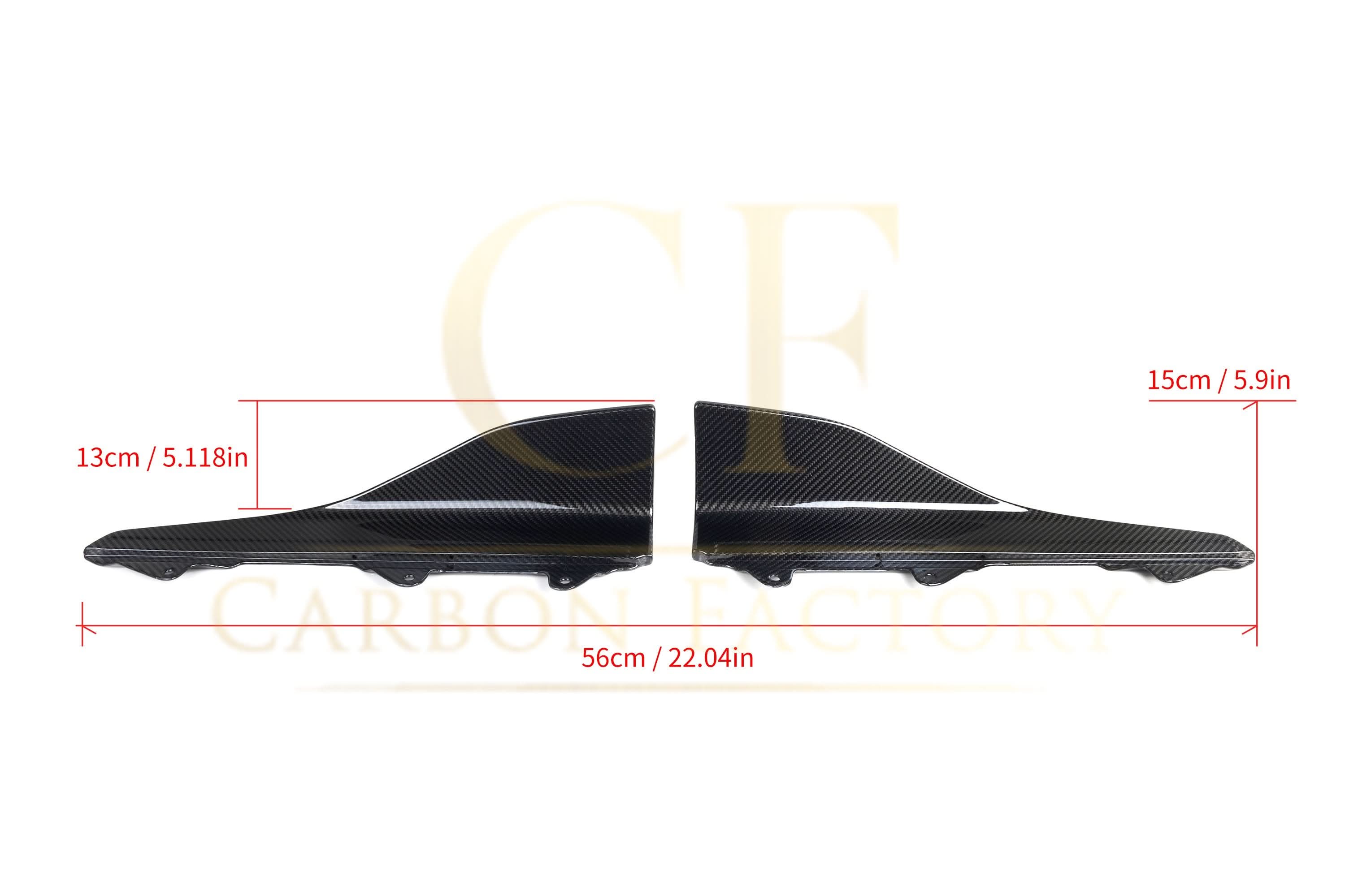 MP Style Pre-Preg Carbon Fibre Side Skirts for BMW F22 2 Series F87 M2 16-21