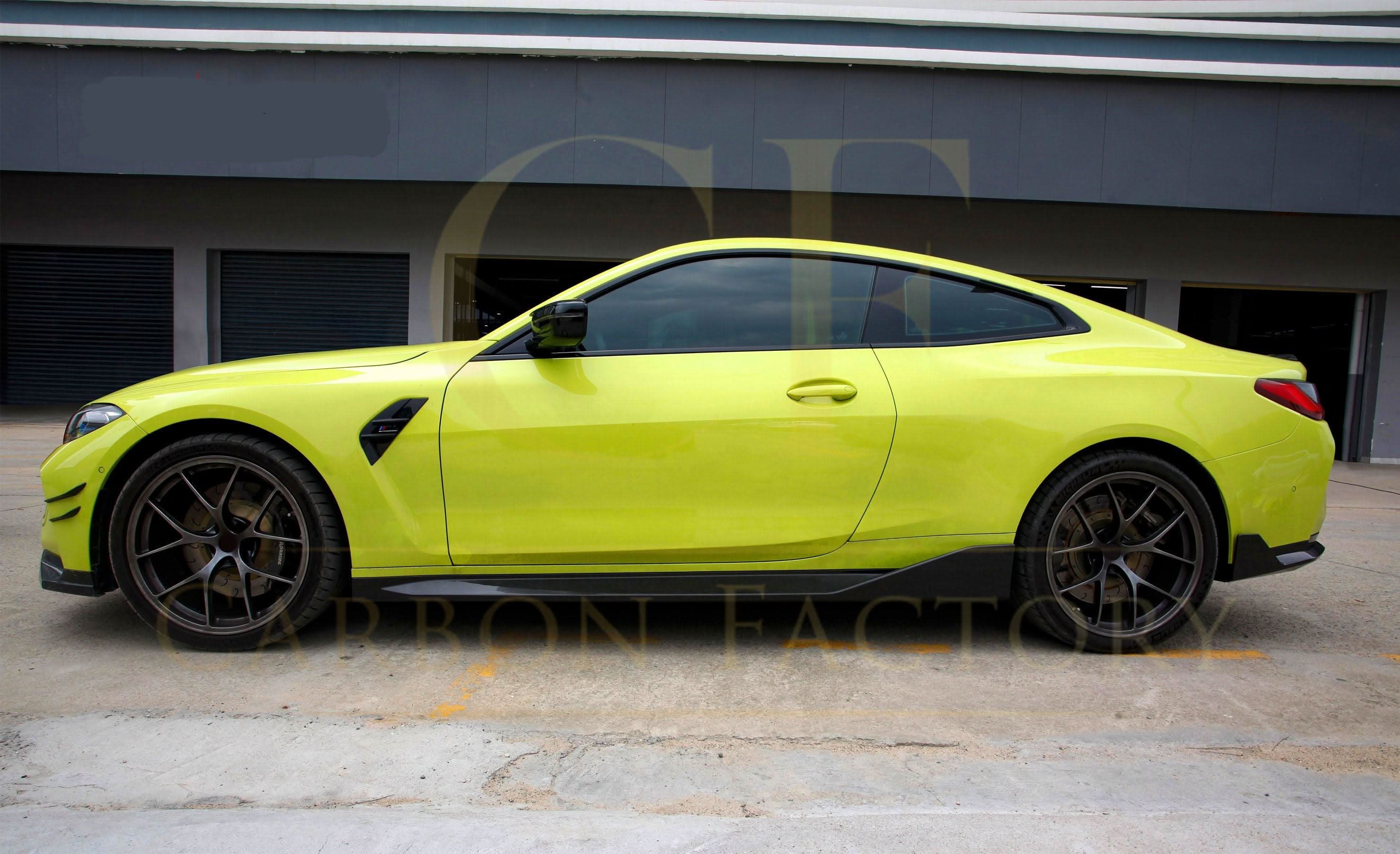 MP Style Pre-Preg Carbon Fibre Side Skirts for BMW G80 G81 M3 21-Present