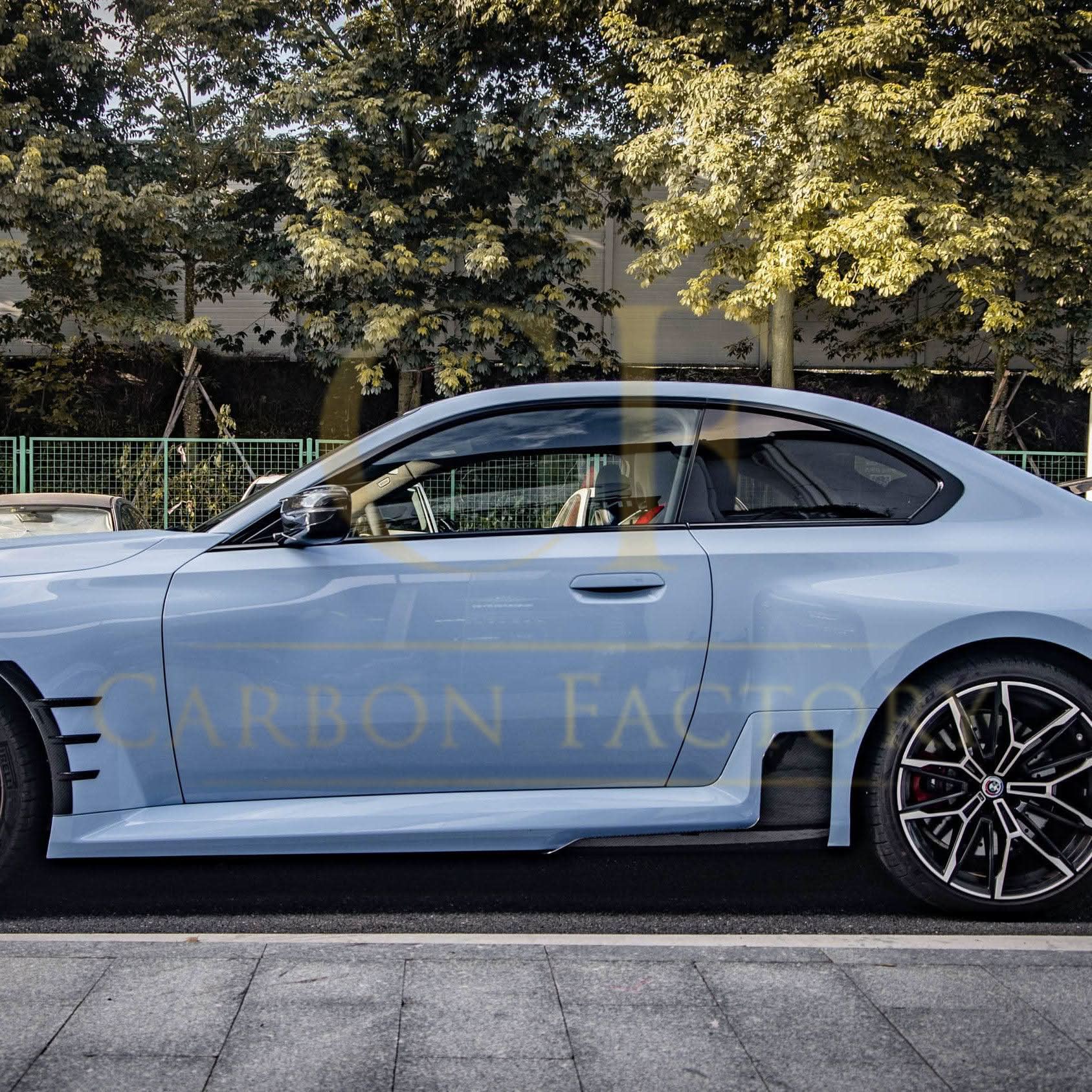 MP Style Pre-Preg Carbon Fibre Side Skirts for BMW G87 M2 23-Present