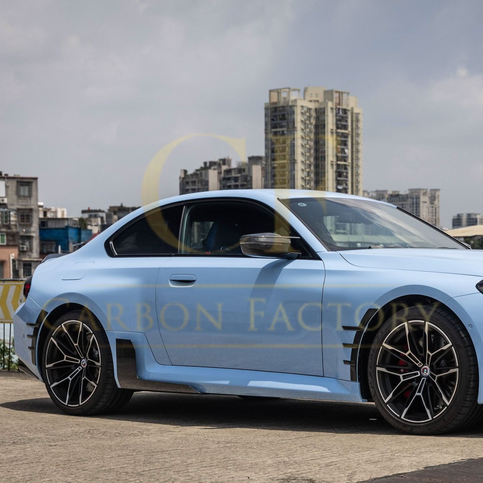 MP Style Pre-Preg Carbon Fibre Side Skirts for BMW G87 M2 23-Present