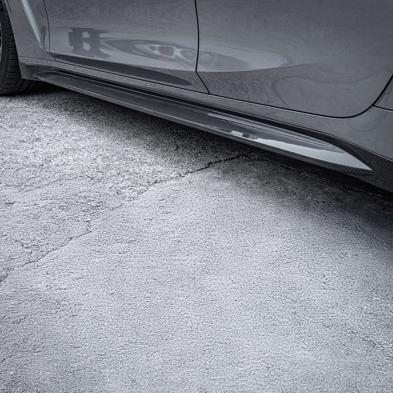 Pre-Preg Carbon Fibre Side Skirts for BMW G82 G83 M4 21-Present