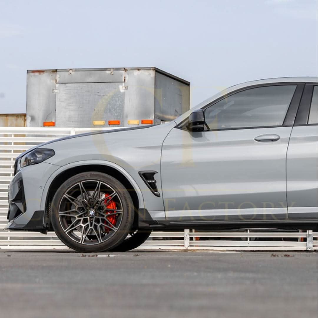 SQ Style Pre-Preg Carbon Fibre Side Skirt for BMW G01 X3 IX3 G02 X4 F97 X3M F98 X4M 18-Present