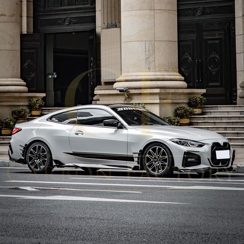 SQ Style Pre-Preg Carbon Fibre Side Skirts for BMW 4 Series G22 G23 20-Present