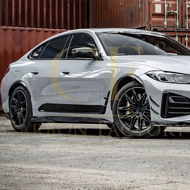 SQ Style Pre-Preg Carbon Fibre Side Skirts for BMW G26 4 Series Gran Coupe 21-24