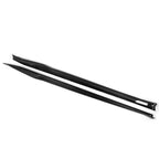 V Style Pre-Preg Carbon Fibre Side Skirts for BMW F97 X3M F98 X4M LCI 22-26