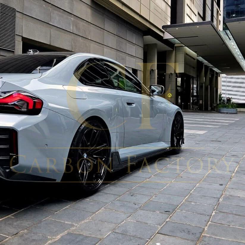 V Style Pre-Preg Carbon Fibre Side Skirts for BMW G87 M2 23-Present