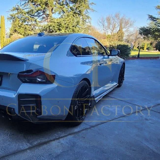V Style Pre-Preg Carbon Fibre Side Skirts for BMW G87 M2 23-Present