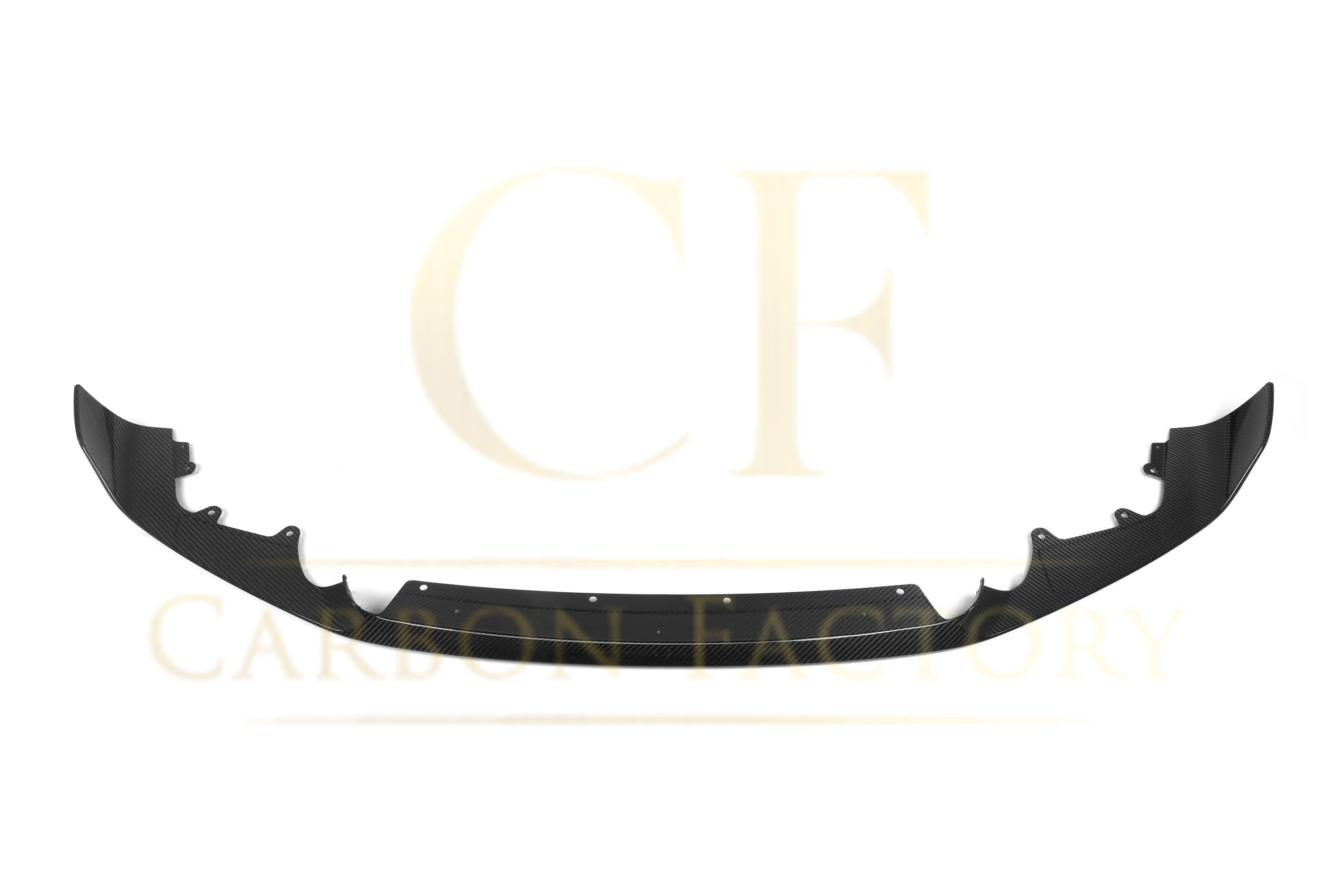 CF Style Pre-Preg Carbon Fibre Front Splitter for BMW F87 M2C 19-22