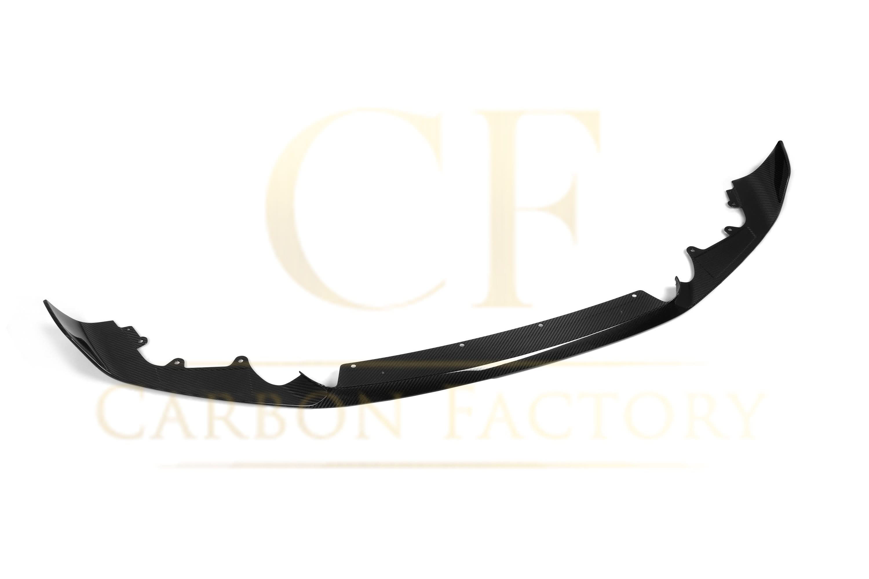 CF Style Pre-Preg Carbon Fibre Front Splitter for BMW F87 M2C 19-22