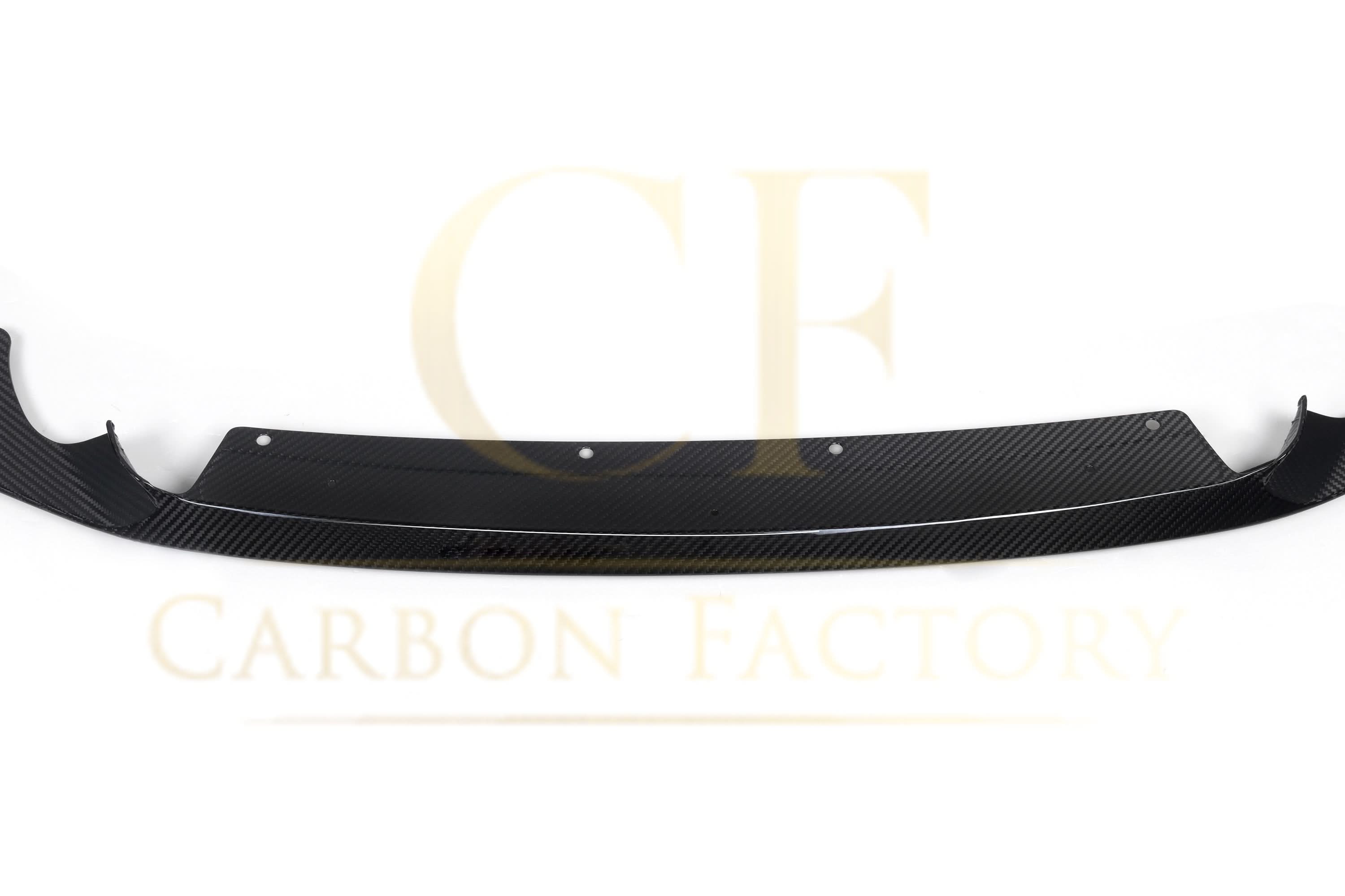 CF Style Pre-Preg Carbon Fibre Front Splitter for BMW F87 M2C 19-22