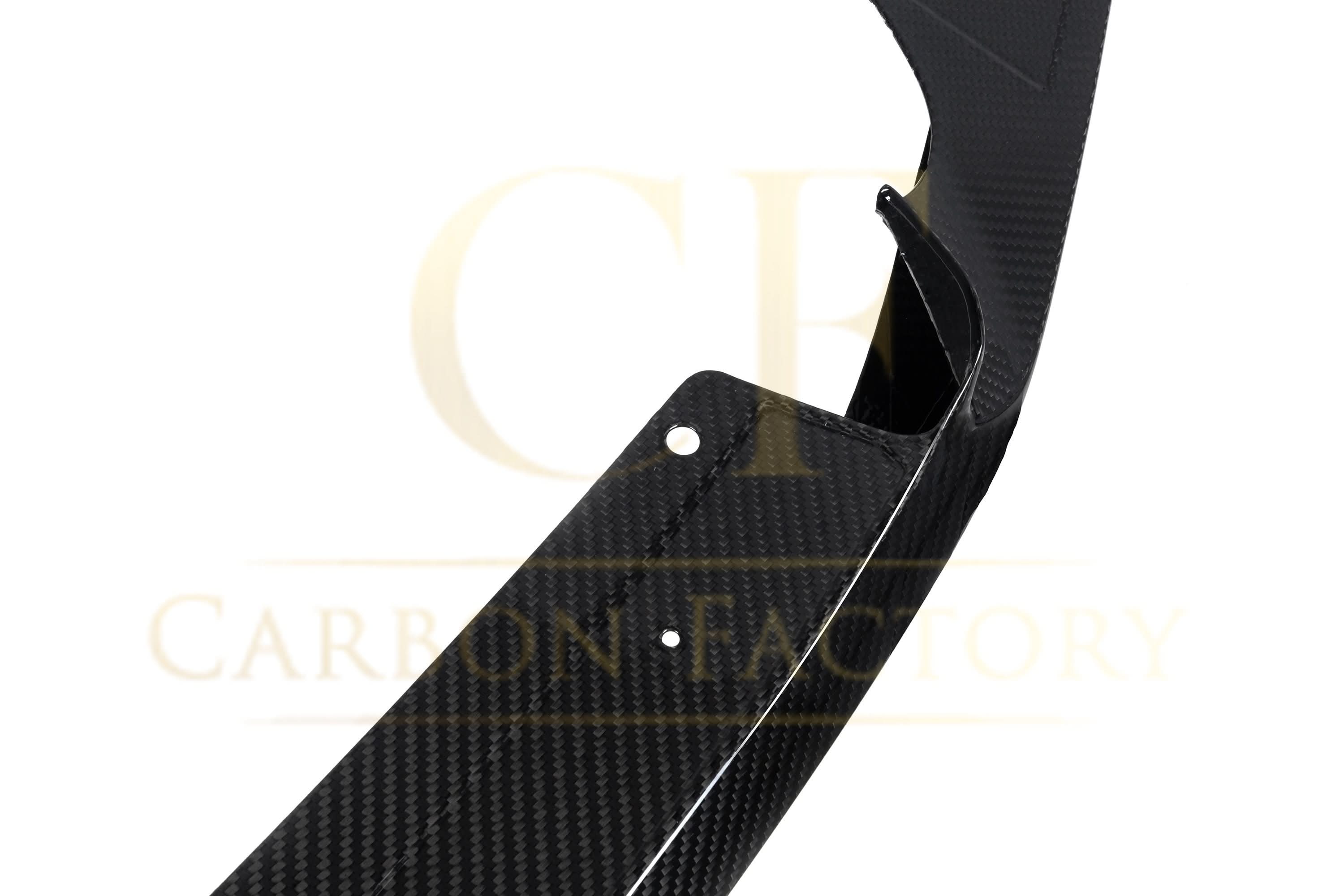 CF Style Pre-Preg Carbon Fibre Front Splitter for BMW F87 M2C 19-22