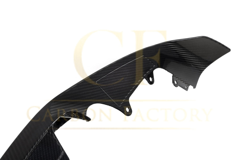 CF Style Pre-Preg Carbon Fibre Front Splitter for BMW F87 M2C 19-22