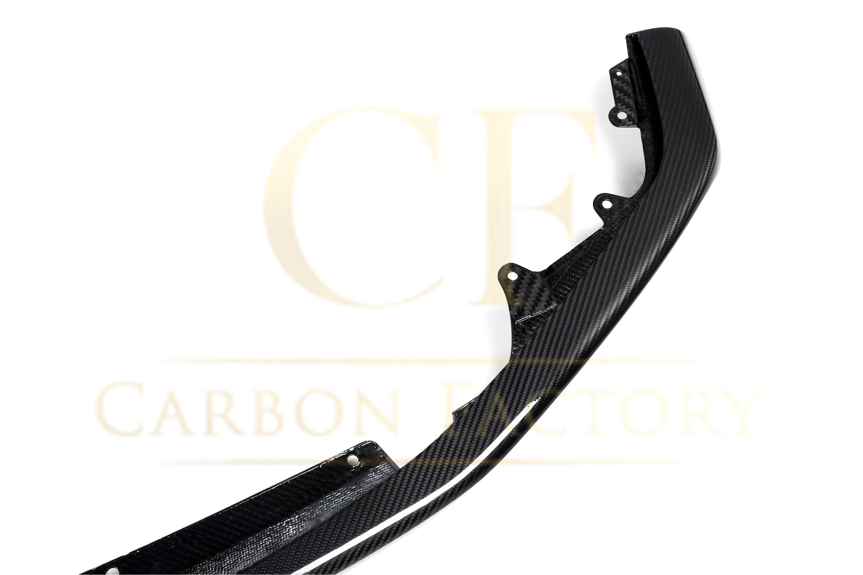 CF Style Pre-Preg Carbon Fibre Front Splitter for BMW F87 M2C 19-22