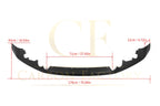 CF Style Pre-Preg Carbon Fibre Front Splitter for BMW F87 M2C 19-22