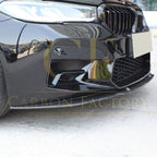 CF Style Pre-Preg Carbon Fibre Front Splitter for BMW F90 M5 LCI 21-24