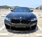 CF Style Pre-Preg Carbon Fibre Front Splitter for BMW F90 M5 LCI 21-24