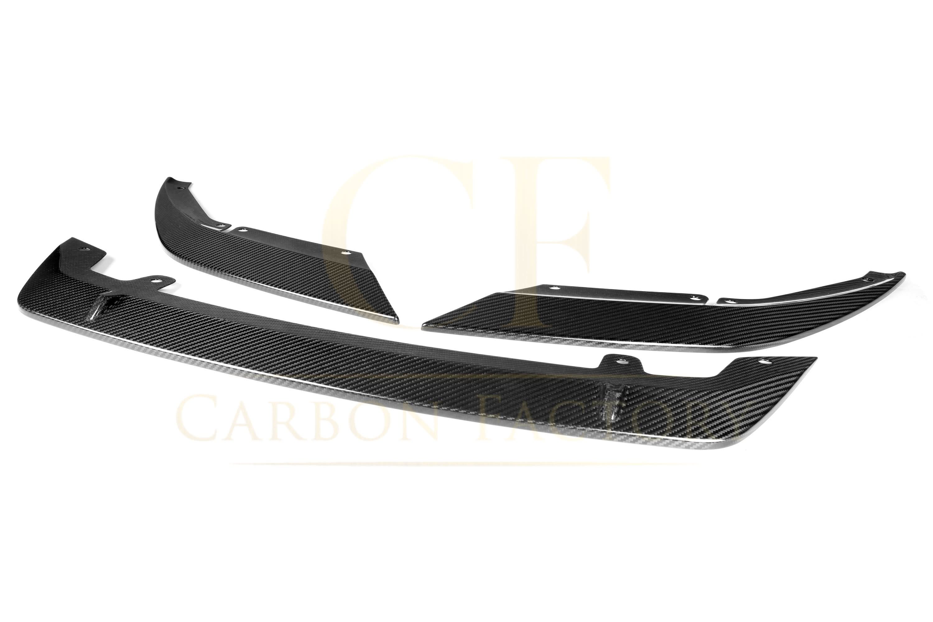 CF Style Pre-Preg Carbon Fibre Front Splitter for BMW F90 M5 LCI 21-24
