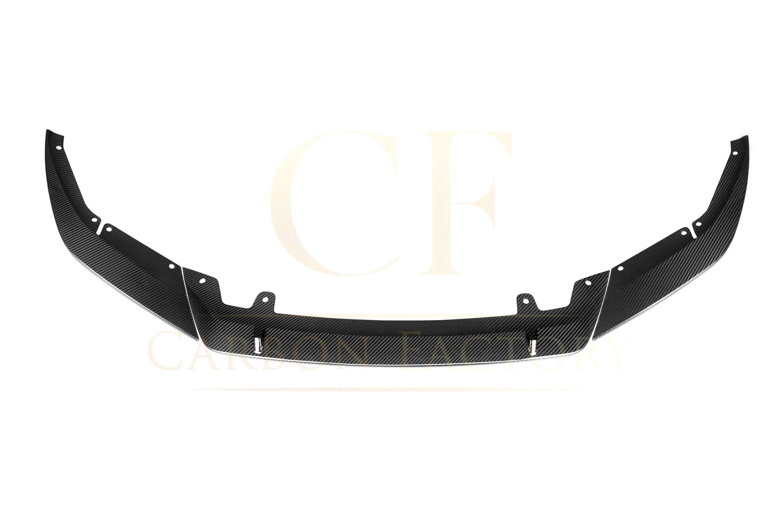 CF Style Pre-Preg Carbon Fibre Front Splitter for BMW F90 M5 LCI 21-24