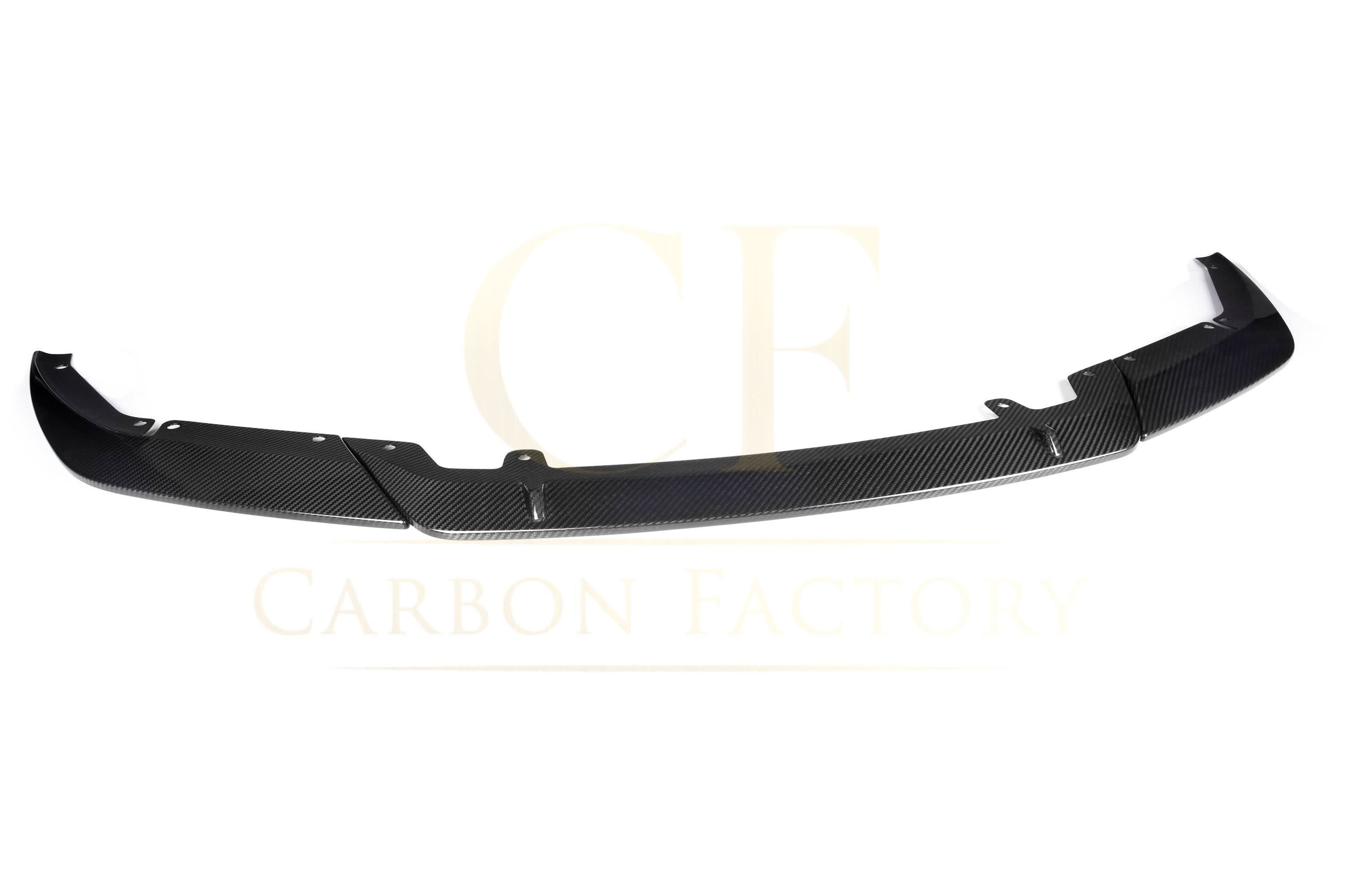 CF Style Pre-Preg Carbon Fibre Front Splitter for BMW F90 M5 LCI 21-24