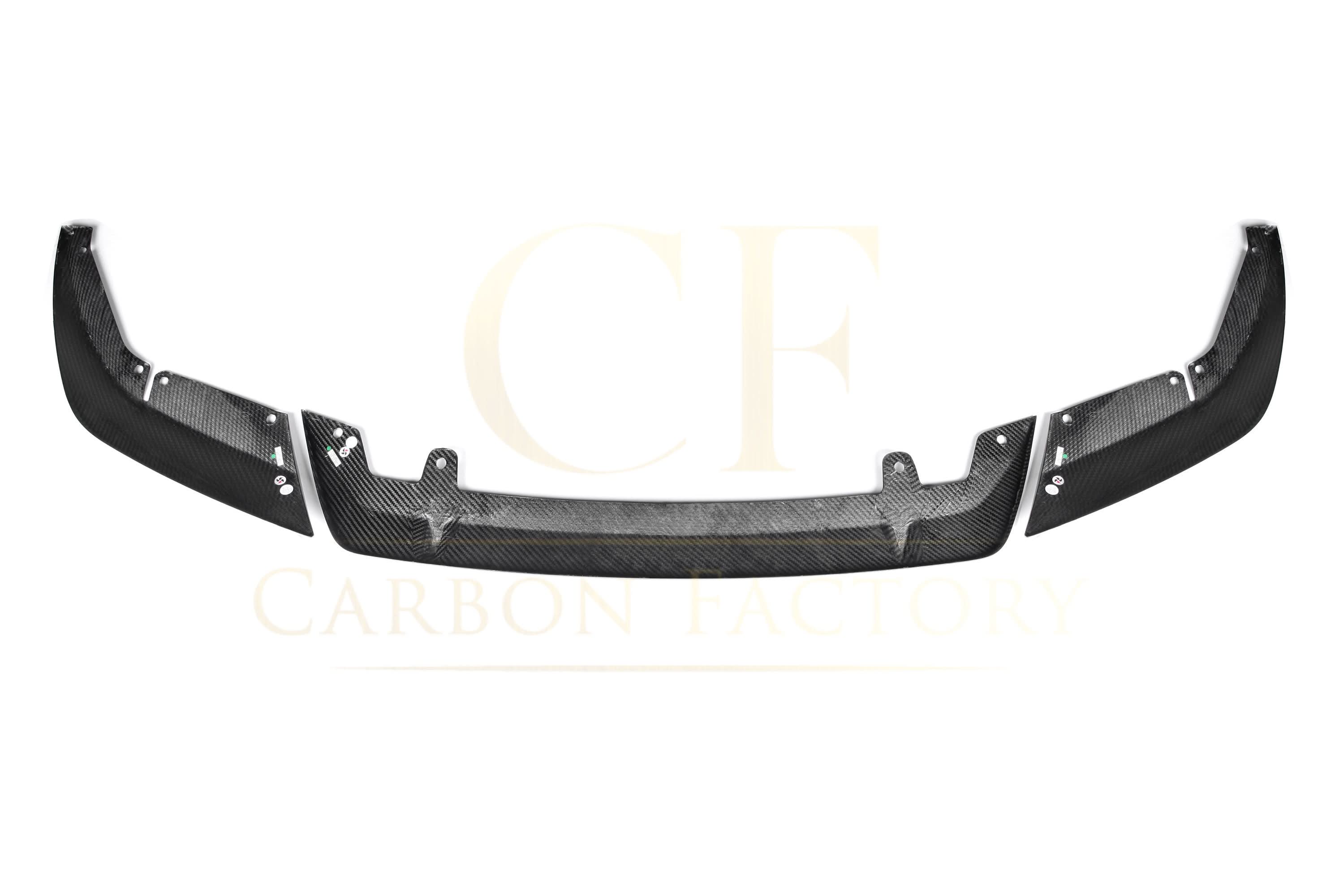 CF Style Pre-Preg Carbon Fibre Front Splitter for BMW F90 M5 LCI 21-24