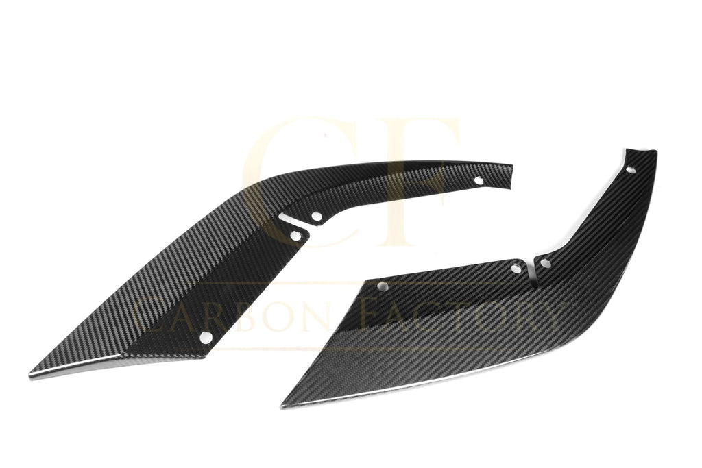 CF Style Pre-Preg Carbon Fibre Front Splitter for BMW F90 M5 LCI 21-24