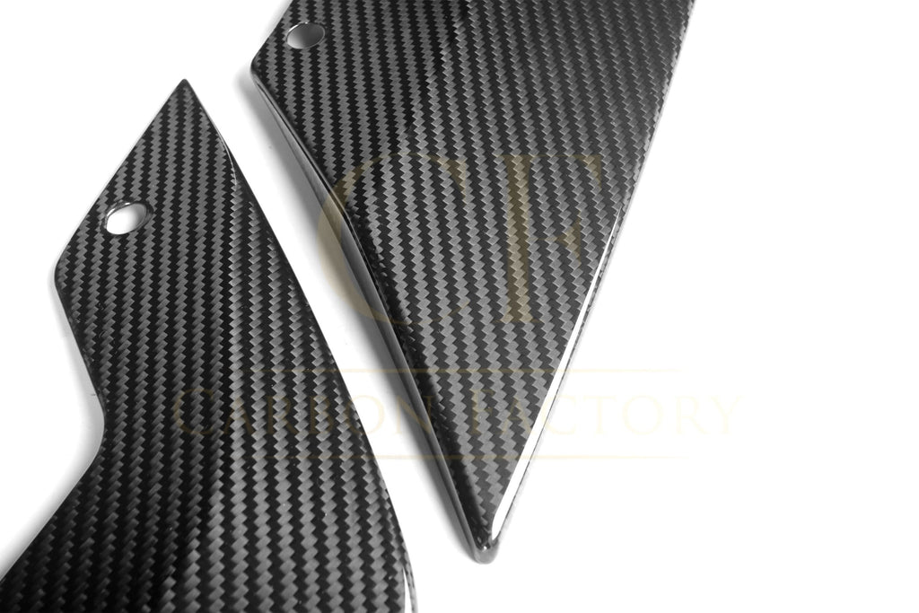 CF Style Pre-Preg Carbon Fibre Front Splitter for BMW F90 M5 LCI 21-24
