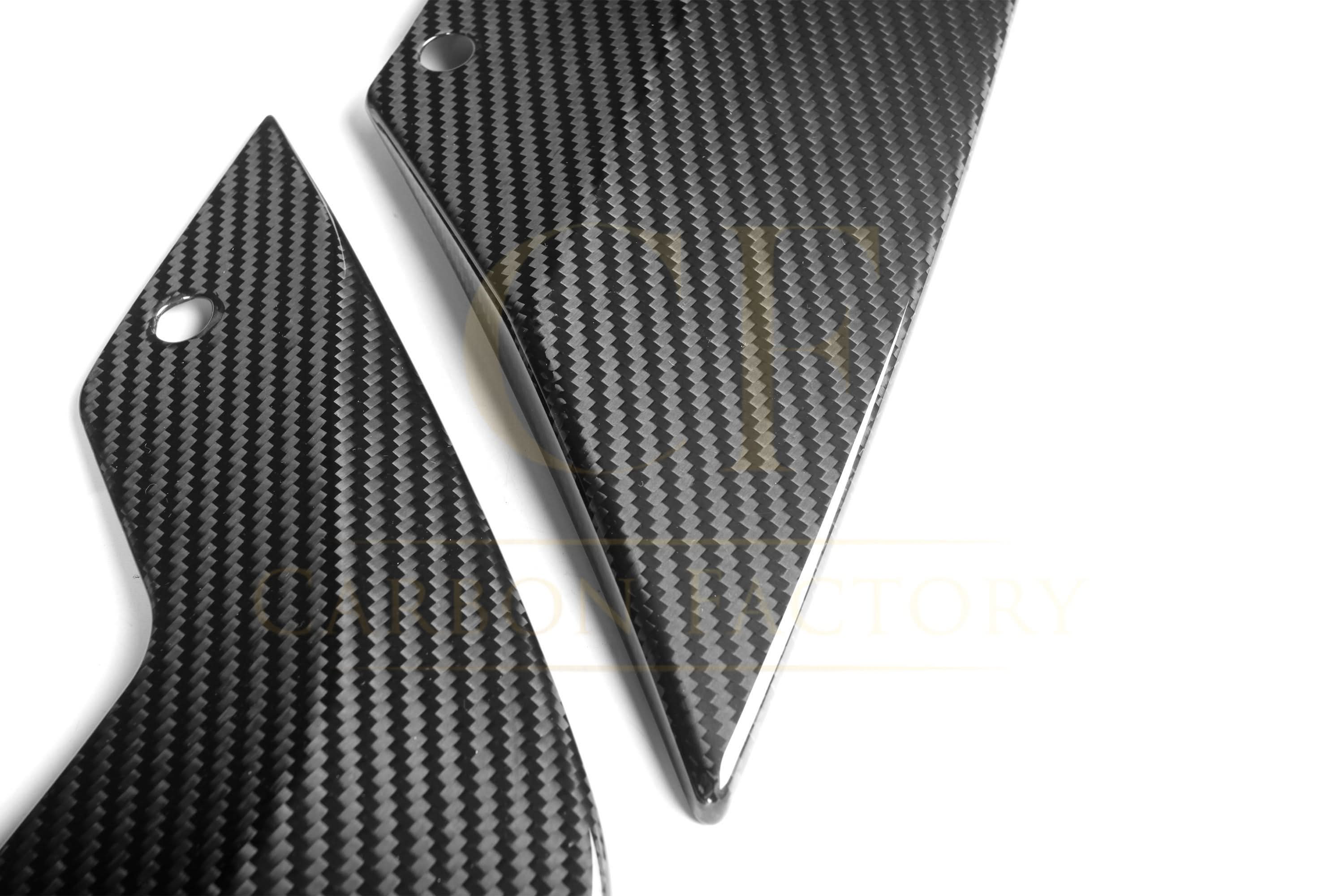 CF Style Pre-Preg Carbon Fibre Front Splitter for BMW F90 M5 LCI 21-24