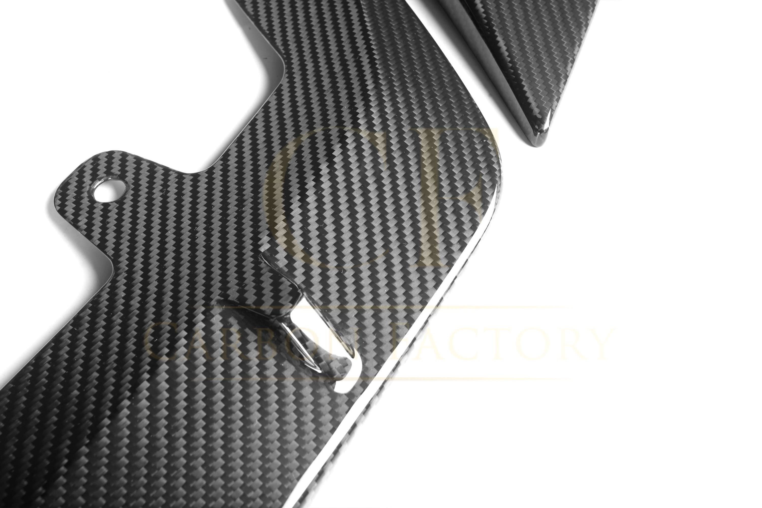 CF Style Pre-Preg Carbon Fibre Front Splitter for BMW F90 M5 LCI 21-24