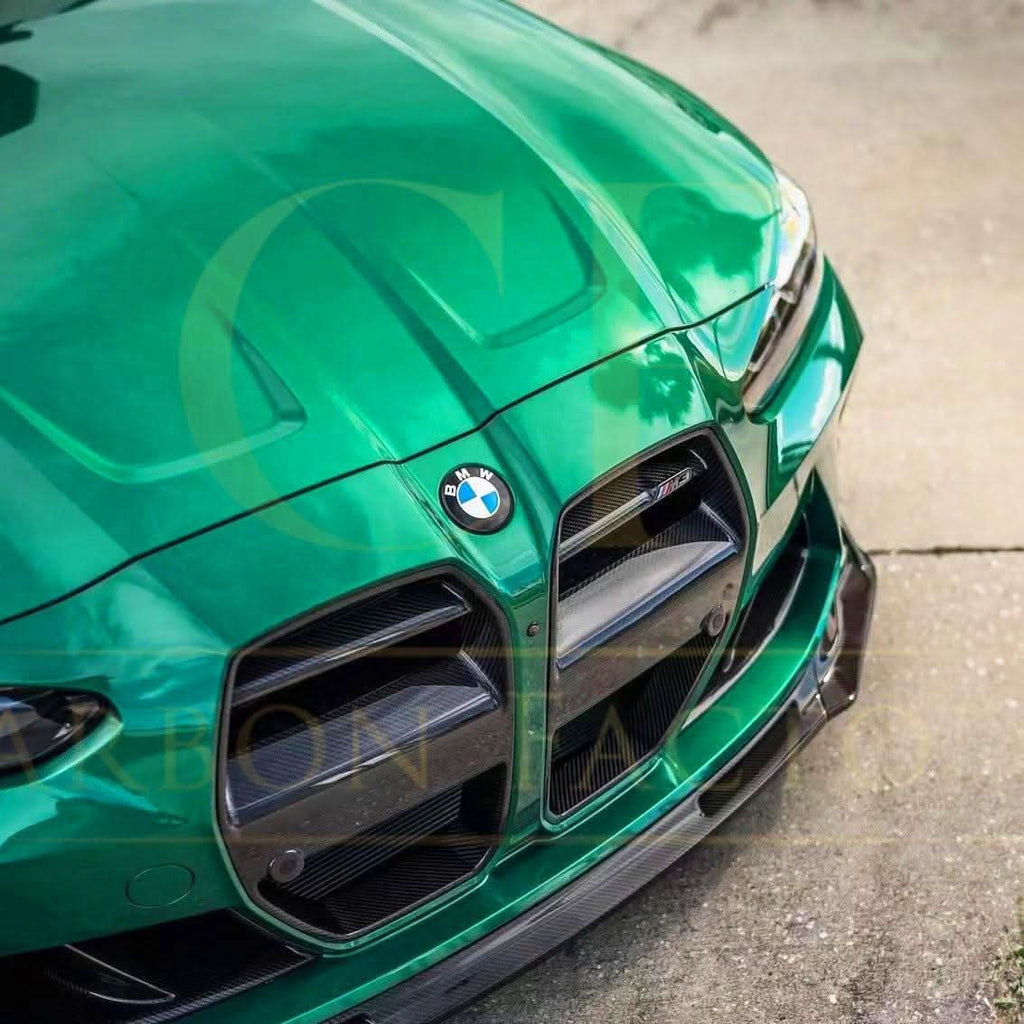 CF Style Pre-Preg Carbon Fibre Front Splitter for BMW G80 M3 G82 G83 M4 21-Present