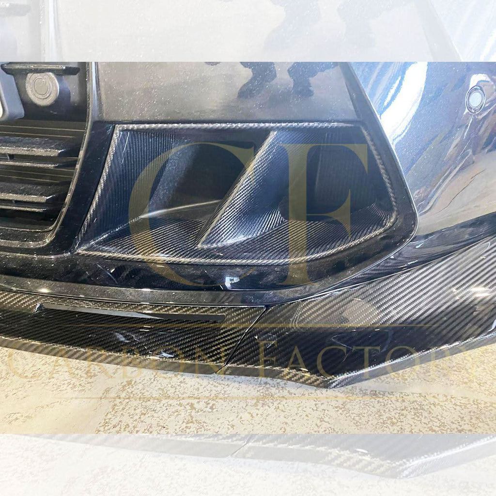 CF Style Pre-Preg Carbon Fibre Front Splitter for BMW G80 M3 G82 G83 M4 21-Present